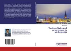 Copertina di Thinking Styles and Achievement in Mathematics