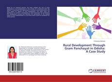 Buchcover von Rural Development Through Gram Panchayat in Odisha: A Case Study