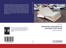 Copertina di Automatic extraction of concepts from texts