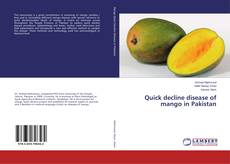 Buchcover von Quick decline disease of mango in Pakistan