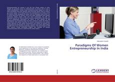 Copertina di Paradigms Of Women Entrepreneurship In India