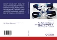 Copertina di Psychological Factors Influencing Adherence to CPAP in OSA Patients