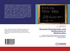 Buchcover von Personal Characteristics and Performance in Mathematics