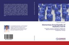 Buchcover von Elementary Encyclopedia of Statistics-Vol-III