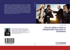 Copertina di Church Splits in African Independent Churches in Zimbabwe