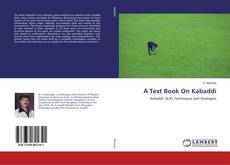 Buchcover von A Text Book On Kabaddi