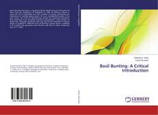 Buchcover von Basil Bunting: A Critical Introduction