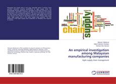 Buchcover von An empirical investigation among Malaysian manufacturing companies