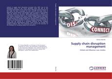 Buchcover von Supply chain disruption management