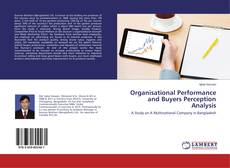 Buchcover von Organisational Performance and Buyers Perception Analysis