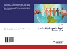 Buchcover von Security Challenges in Social Engineering