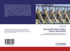 Copertina di Renewable Micro Hydro Power Generation