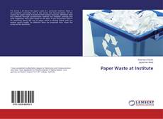 Buchcover von Paper Waste at Institute