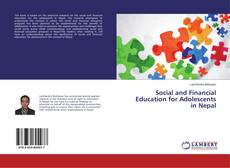 Buchcover von Social and Financial Education for Adolescents in Nepal