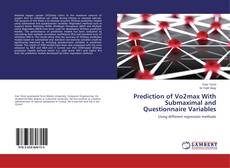 Copertina di Prediction of Vo2max With Submaximal and Questionnaire Variables