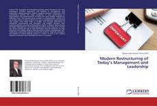 Buchcover von Modern Restructuring of Today’s Management and Leadership