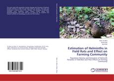 Copertina di Estimation of Helminths in Field Rats and Effect on Farming Community