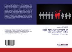 Couverture de Need for Establishment of Sex Museum in India