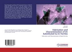 Buchcover von Fabrication and Characterization of Zn Substituted Cu-Cr Ferrites