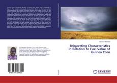 Copertina di Briquetting Characteristics in Relation to Fuel Value of Guinea Corn