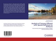 Copertina di Analysis of Tannery Effluent with Special Reference to Avifauna