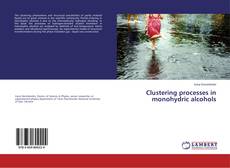 Copertina di Clustering processes in monohydric alcohols