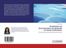Copertina di Prohibition of discrimination on grounds of sexual orientation