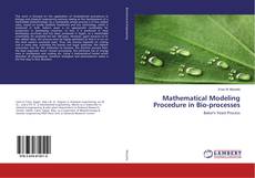 Buchcover von Mathematical Modeling Procedure in Bio-processes