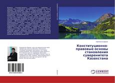 Buchcover von Конституционно-правовые основы становления суверенитета Казахстана