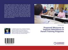 Buchcover von Proposed Measures to Improve Attendance in Parent Training Programs