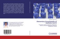 Buchcover von Elementary Encyclopedia of Statistics-Vol-IV