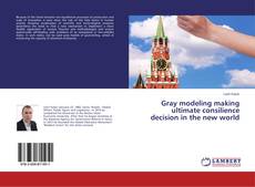 Buchcover von Gray modeling making ultimate consilience decision in the new world