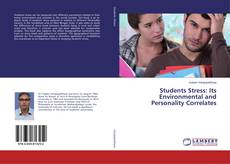 Buchcover von Students Stress: Its Environmental and Personality Correlates