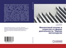 Buchcover von Финансовый анализ в отраслях и сферах деятельности. Черная металлургия