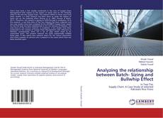 Buchcover von Analyzing the relationship between Batch- Sizing and Bullwhip Effect