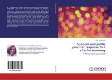 Buchcover von Supplier and public procurer response to a circular economy