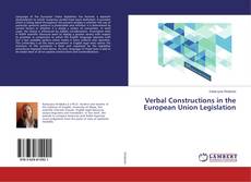 Copertina di Verbal Constructions in the European Union Legislation