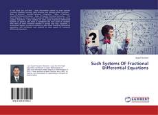 Bookcover of Such Systems OF Fractional Differential Equations