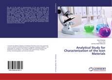 Buchcover von Analytical Study for Characterization of the Icon Materials