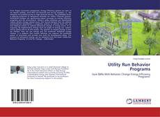 Copertina di Utility Run Behavior Programs