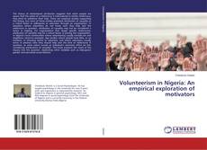Copertina di Volunteerism in Nigeria: An empirical exploration of motivators