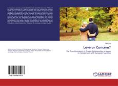 Copertina di Love or Concern?