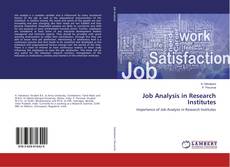 Copertina di Job Analysis in Research Institutes