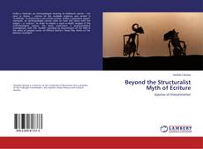 Copertina di Beyond the Structuralist Myth of Ecriture