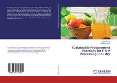 Capa do livro de Sustainable Procurement Practices for F & V Processing Industry 