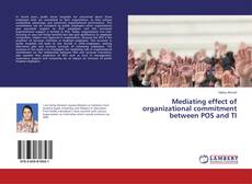 Buchcover von Mediating effect of organizational commitment between POS and TI