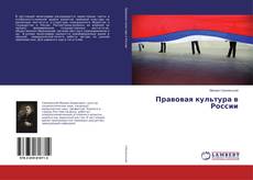 Copertina di Правовая культура в России