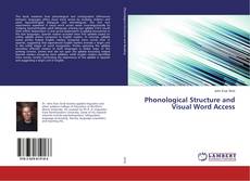 Copertina di Phonological Structure and Visual Word Access