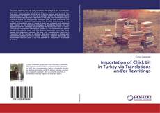 Copertina di Importation of Chick Lit in Turkey via Translations and/or Rewritings