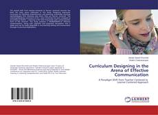 Buchcover von Curriculum Designing in the Arena of Effective Communication